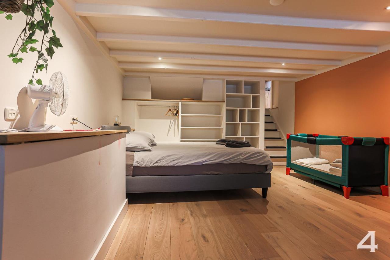 Cozy Typical Dutch Apartments Groningen Bagian luar foto