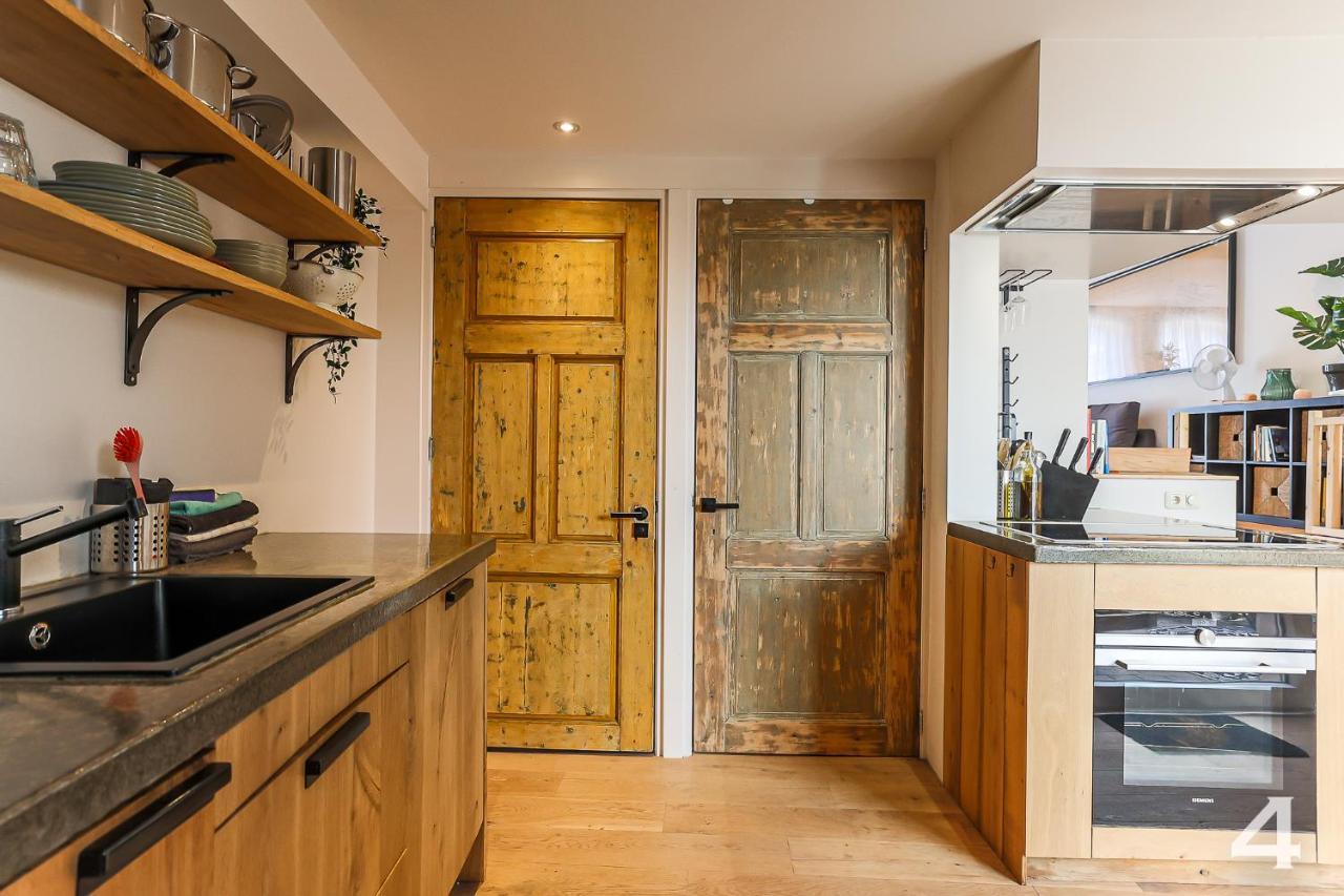 Cozy Typical Dutch Apartments Groningen Bagian luar foto